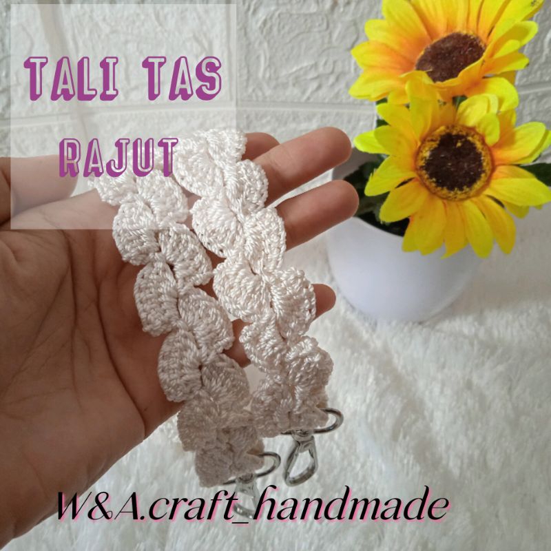 tali tas rajut cantik dan kekinian