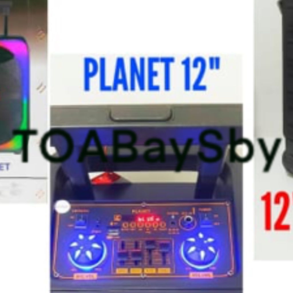 Speaker Asatron Planet 12in Portable Bluetooth
