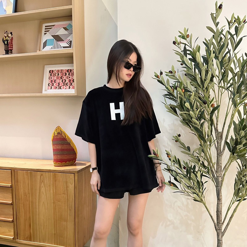 READY STOCK ! H OVERSIZED TEE