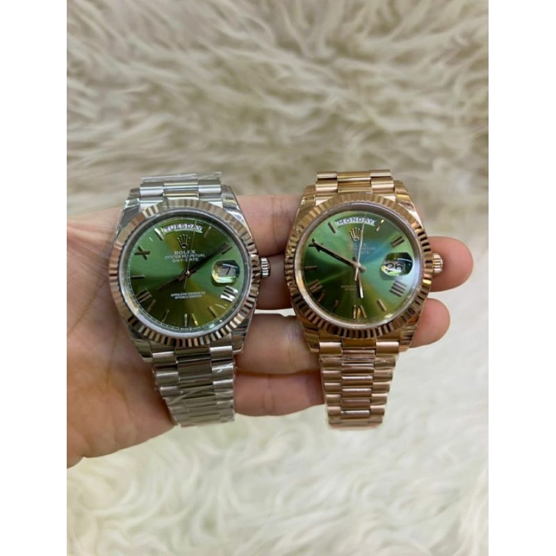 Jam Rolex DayDate Roman Automatic Swiss Clone BY EWF Factory 41mm