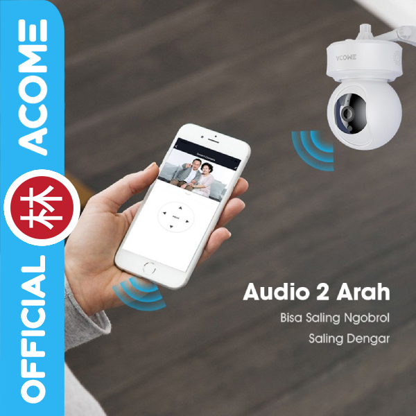 Acome APC03 Smart CCTV IP Camera 4MP 1440P FULL HD Kamera Dalam Ruangan