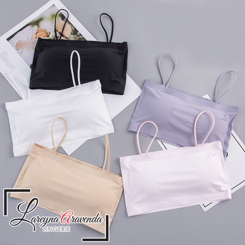 Lareyna Aravenda BH Bra Seamless Kemben Simple Polos Tali Kecil Untuk Pesta BH011