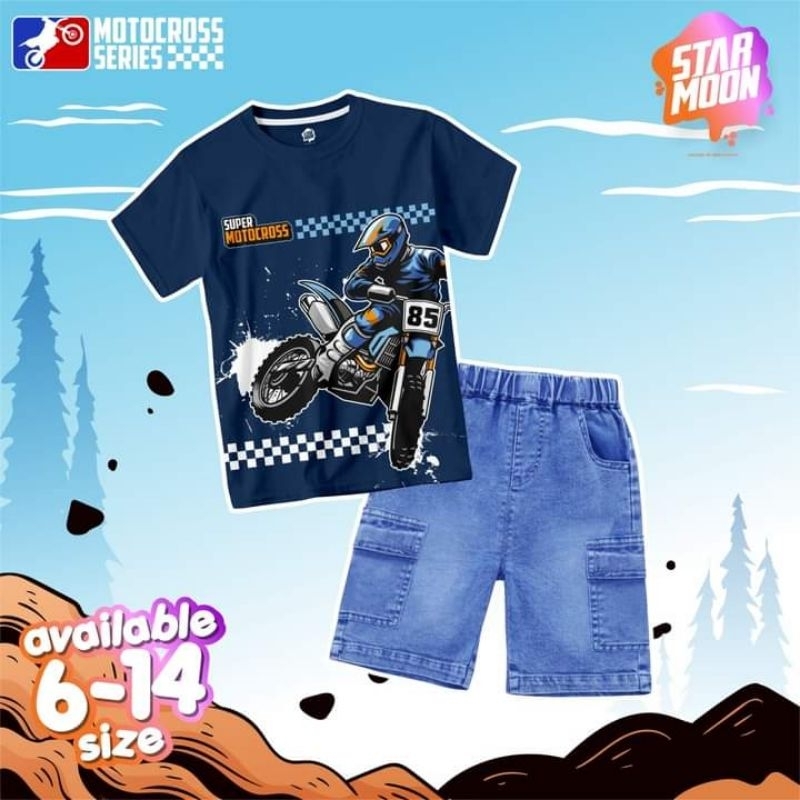 Setelan anak motocross