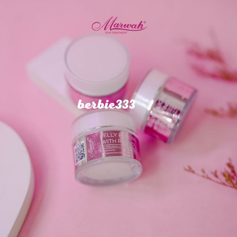 Marwah Jelly Pelicin With Retinol ( mengencangkan dan glowing kulit )