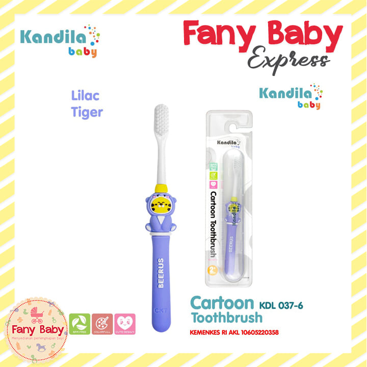 KANDILA BABY CARTOON TOOTHBRUSH / KDL 037-6