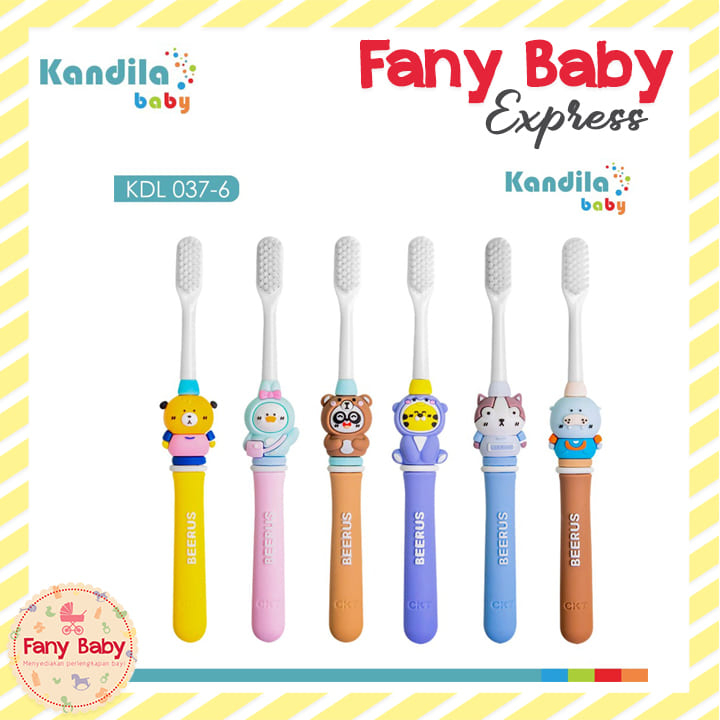 KANDILA BABY CARTOON TOOTHBRUSH / KDL 037-6