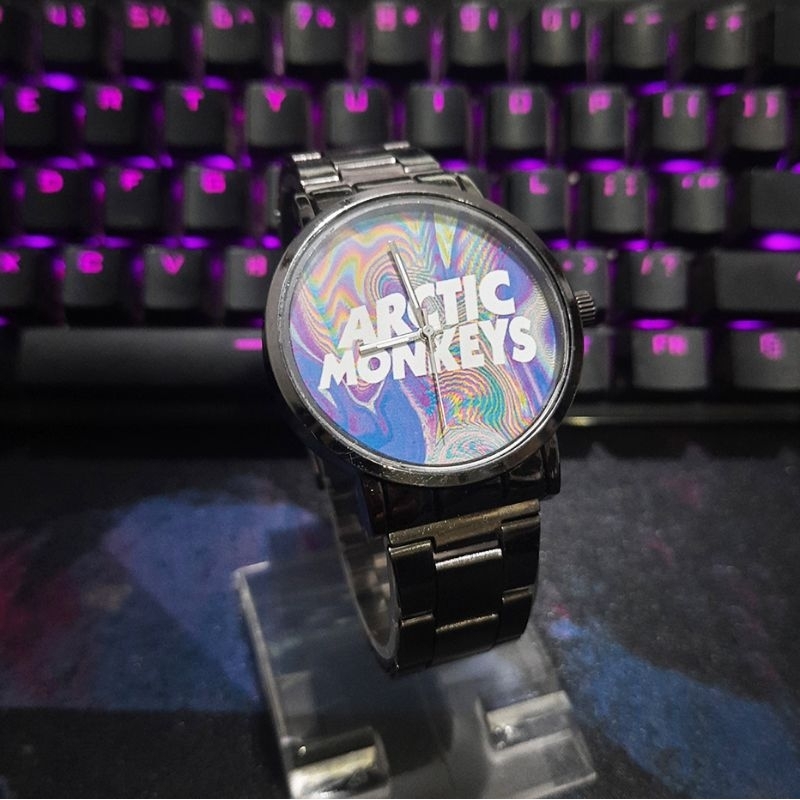 Jam Tangan Pria Rantai Band Arctic Monkeys