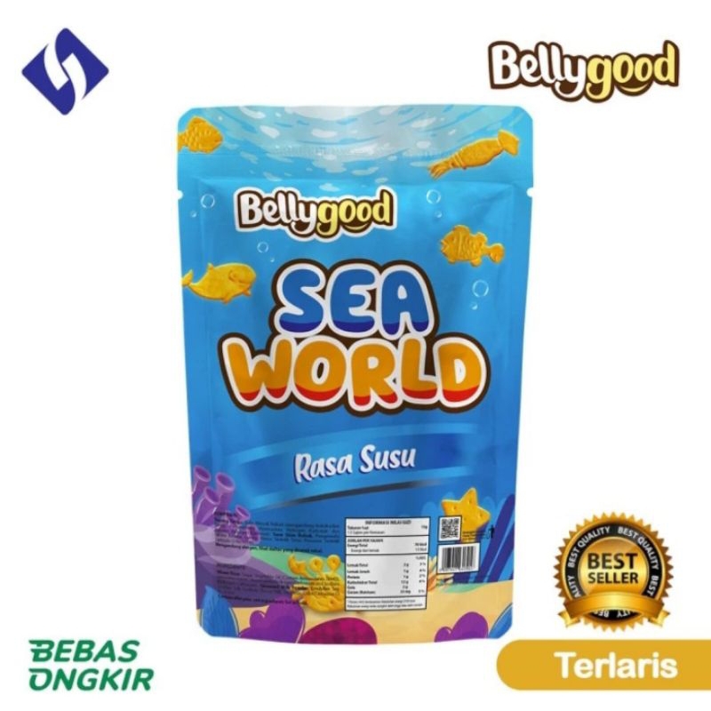 

Bellygood Biskuit Seaworld Rasa Susu 30 Gr