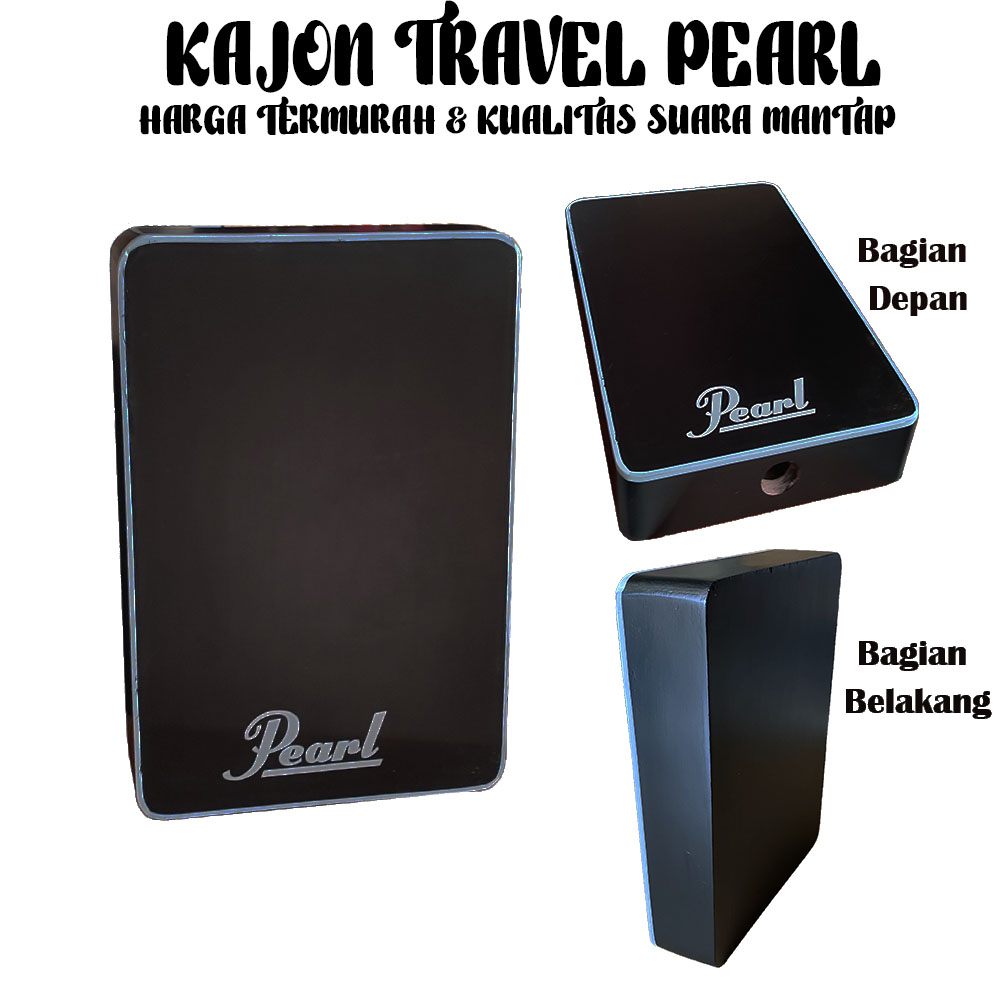 Cajon Travel Bahan Kayu Mahogani