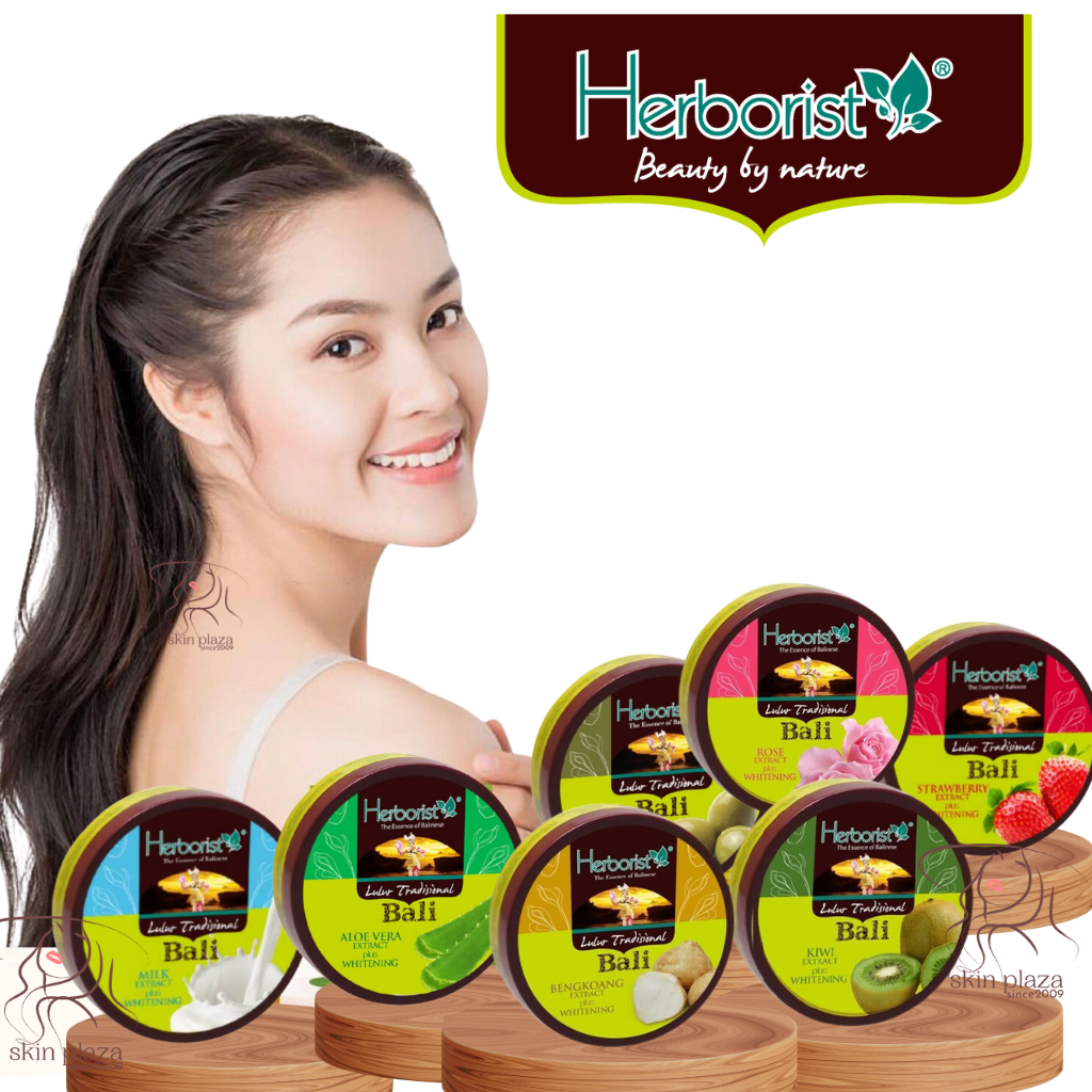 Herborist Lulur Tradisional Brightening Body Scrub Bali 100gr