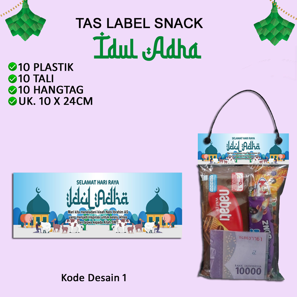 

10 Tas Snack Idul Adah 2024 |Tas Plastik Snack Amplop Lebaran 2024|Plastick Amplop Snack|Ampau Snack|Kemasan Jajan Snack Lebaran