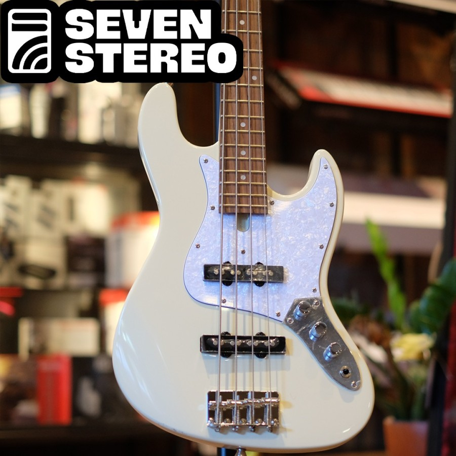 Bacchus WJB Mini WJB-Mini Electric Jazz Bass Olympic White