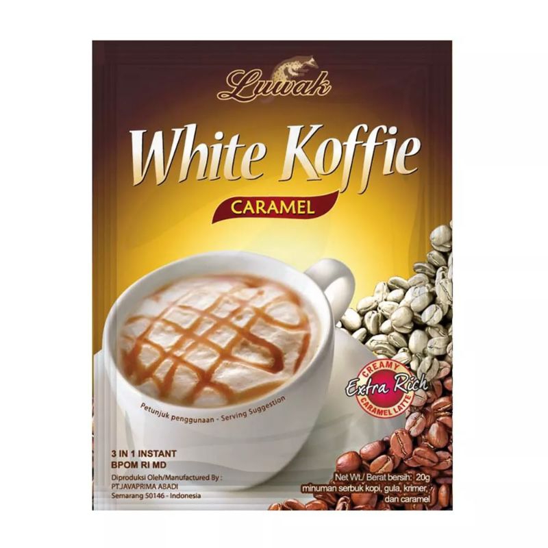 

Kopi Luwak White Koffie Caramel 10x20gr