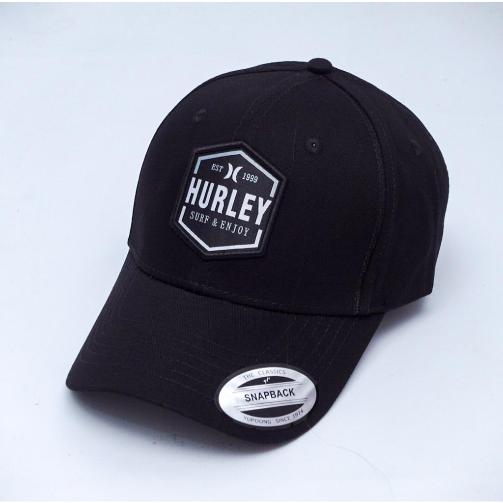 Topi Hurley Baseball Pria Import Mirror Ori