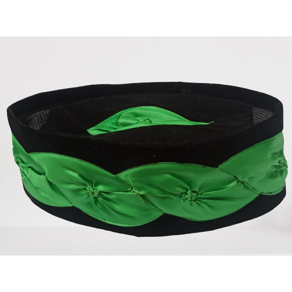 Peci kopiyah songkok kembang kol warna hijau