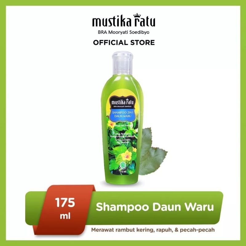 MUSTIKA RATU SHAMPO 2IN1 DAUN WARU 175ML