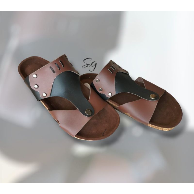sandal slop puyuh kekinian model birken ban dua//Sandal New Arrival SG