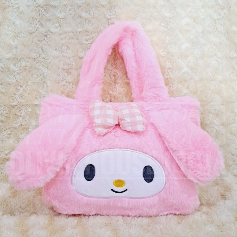 Tas Tenteng My Melody Bordir 1 Rest Tas Bulu My Melody Pink Tas My Melody 1 rest