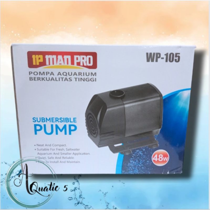 Pompa Kolam air Mancur Hidroponik IP MAN PRO WP 105