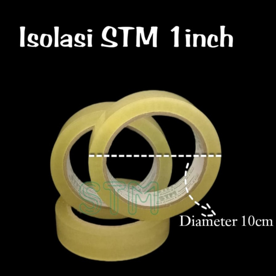 

Lakban STM 1 inch 72Y 24mm Bening