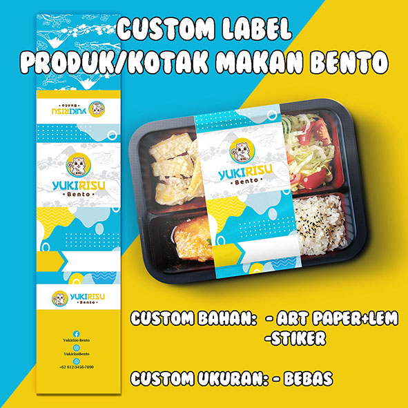 

LABEL PRODUK/ BENTO / LABEL PENGIKAT / LABEL AQIQAH / LABEL KOTAK BENTO ULTAH MURAH /CUSTOM