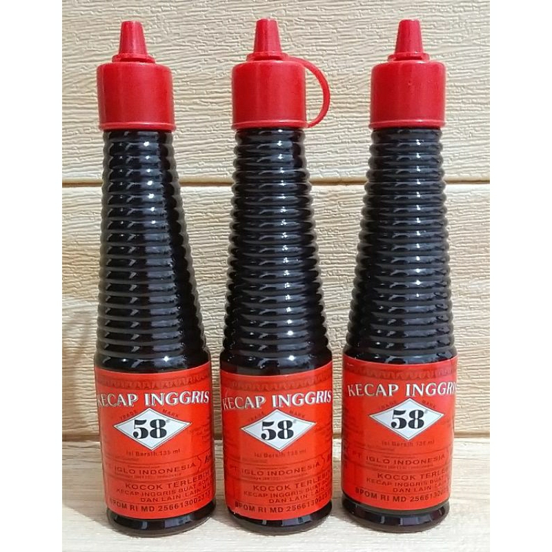 

✔MURAH Kecap Inggris 58 135ml Halal MUI