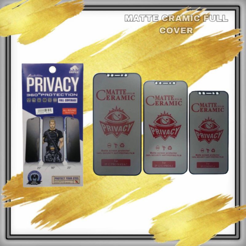 TEMPEL GLASS/TEMPERED GLASS CERAMIC SPY IP 6 PLUS/6S PLUS/7 PLUS/8 PLUS FULLSET