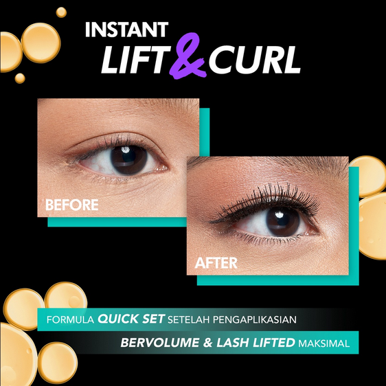 DAZZLE ME Holy Moly Volume Mascara / Eyelash Lengthening Hyper Curl Maskara