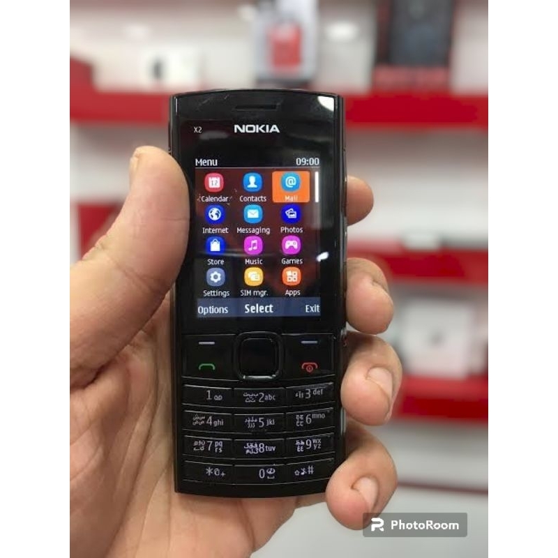 Hp Jadul Nokia X2-02 dual sim card - mp3