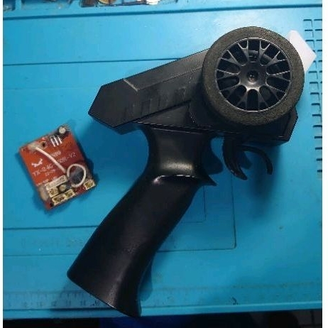 remote control dan receiver bawaan MN78, YX-2.4G-150R