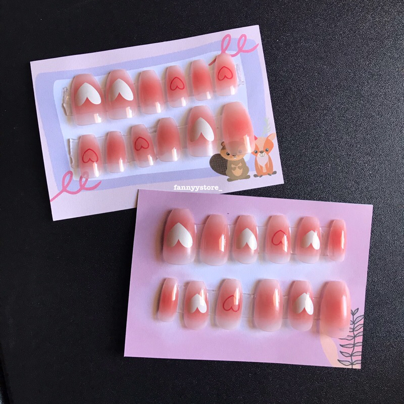 KUKU PALSU JARI TANGAN 2D| FAKE NAILS