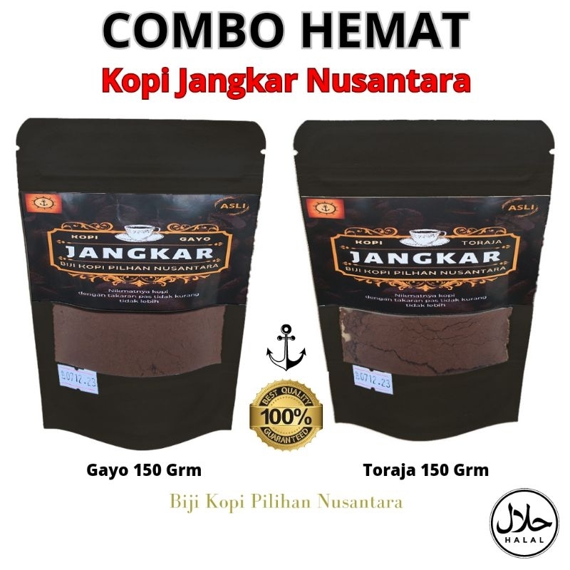 

Kopi Bubuk Toraja dan Gayo Asli Sulawesi Aceh beans Arabica Robusta Tradisional Kopi Hitam 300 grm