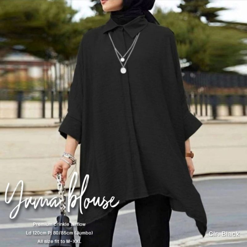 YUMA TUNIK JUMBO LD 120 cm WANITA TERBARU