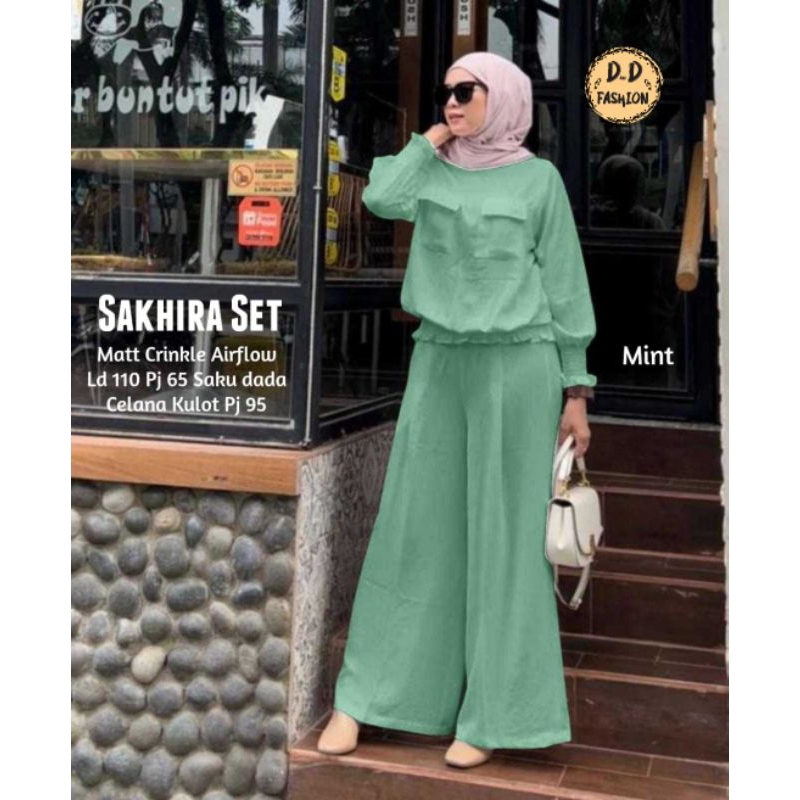 SAKHIRA  SET BAJU WANITA TERBARU BY DnD