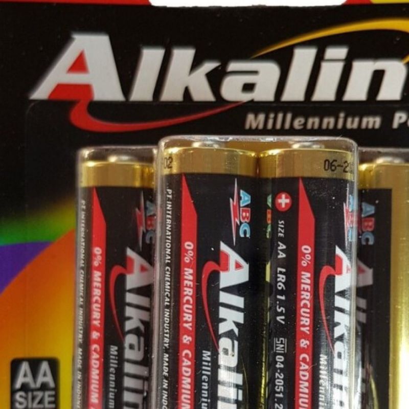 Alkaline baterai A2/ Alkaline baterai AA/ Alkaline baterai jam dinding 6pcs