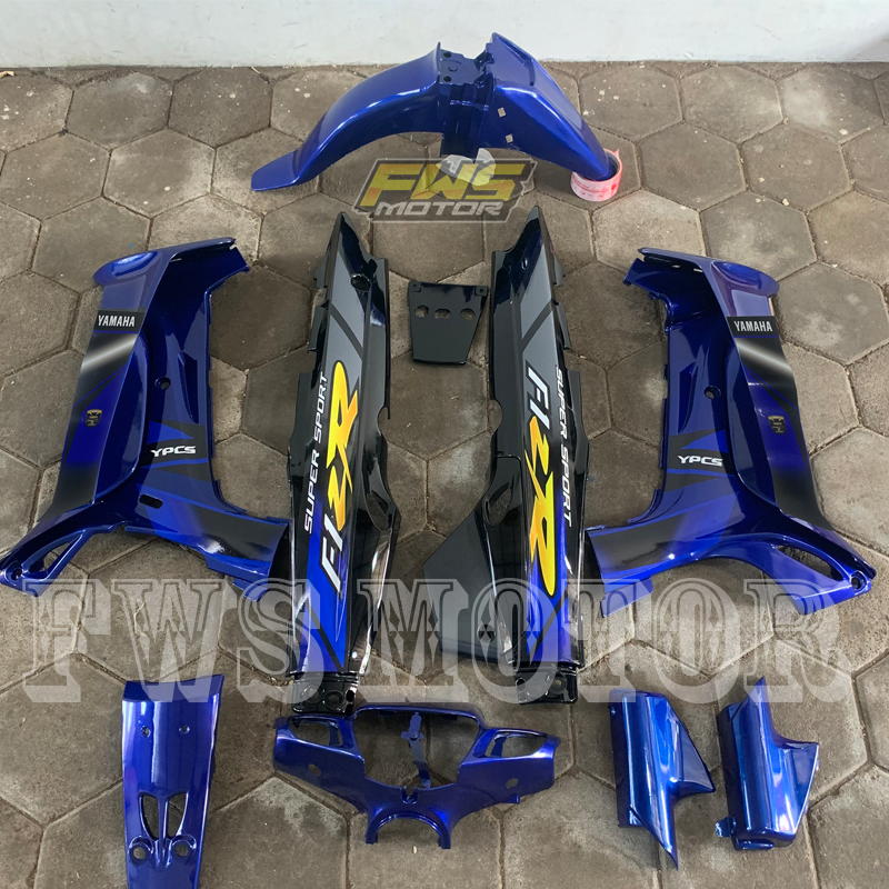 Full set Body Fizr Biru Movistar Seri Custom