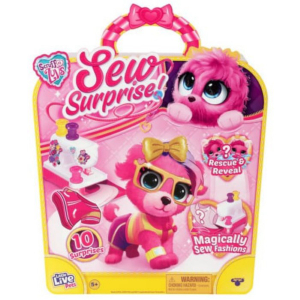 

Jual Boneka Scruff A Luvs Sew Surprise Pink Purple - Pink Diskon