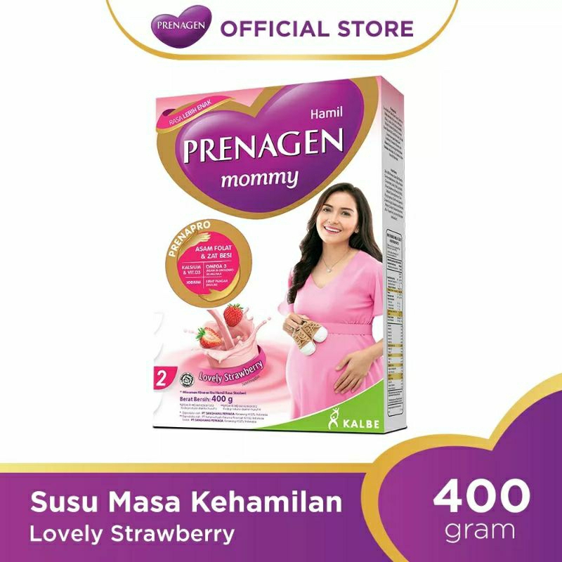 Prenagen Mommy Love Strawberry 400 gram susu ibu Hamil