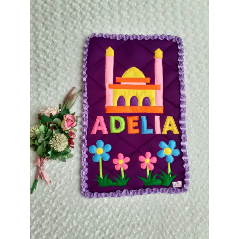 sajadah anak // sajadah custom // bonus nama