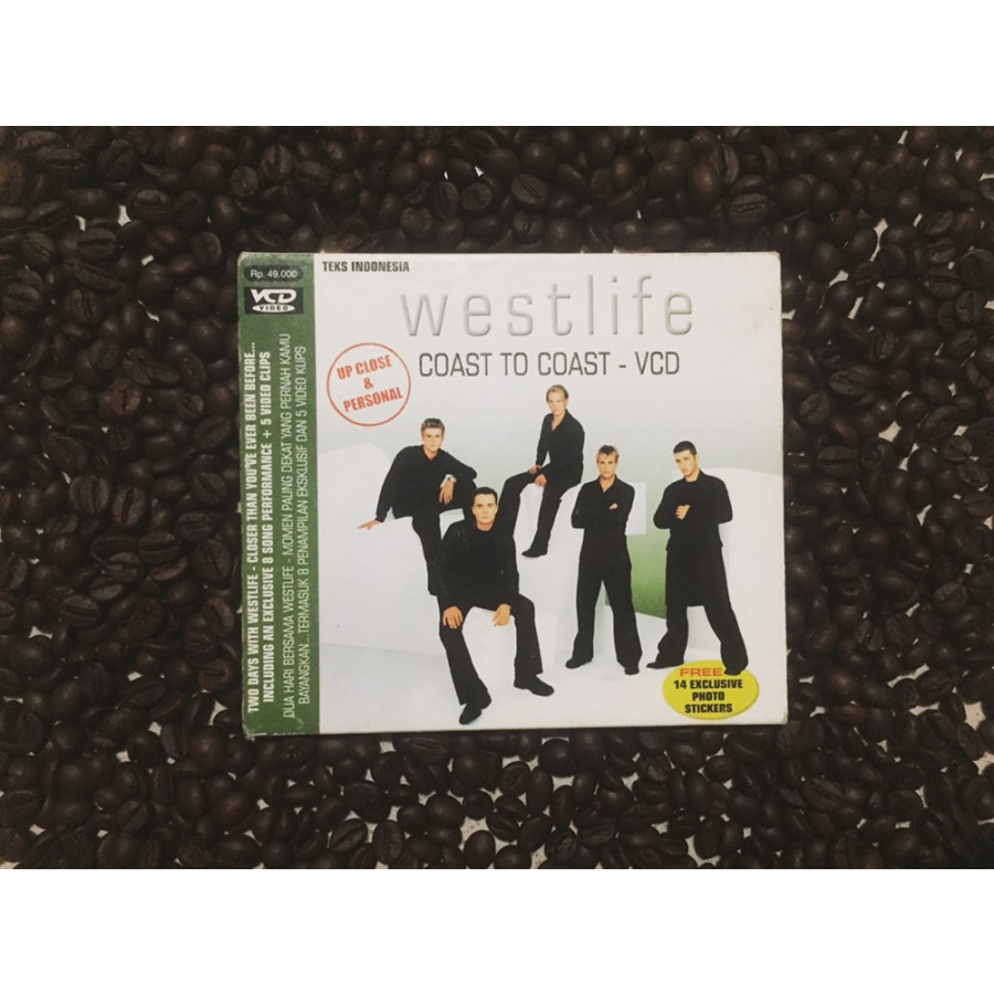 VCD Westlife - Coast To Coast VCD