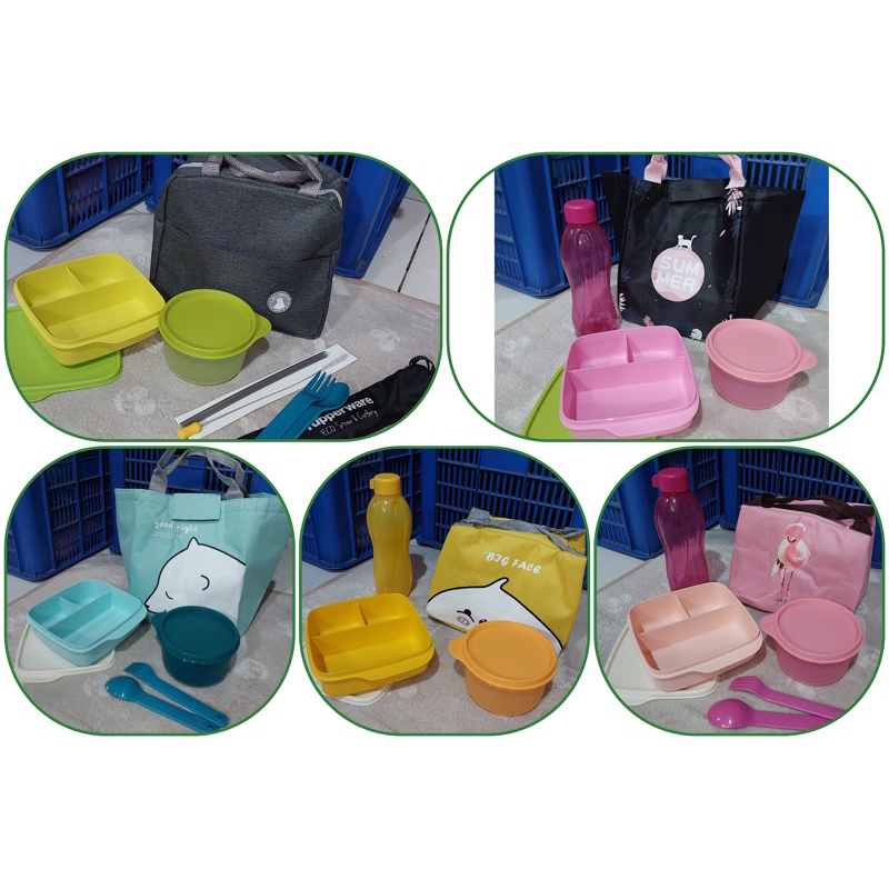 Kotak Bekal set Tupperware