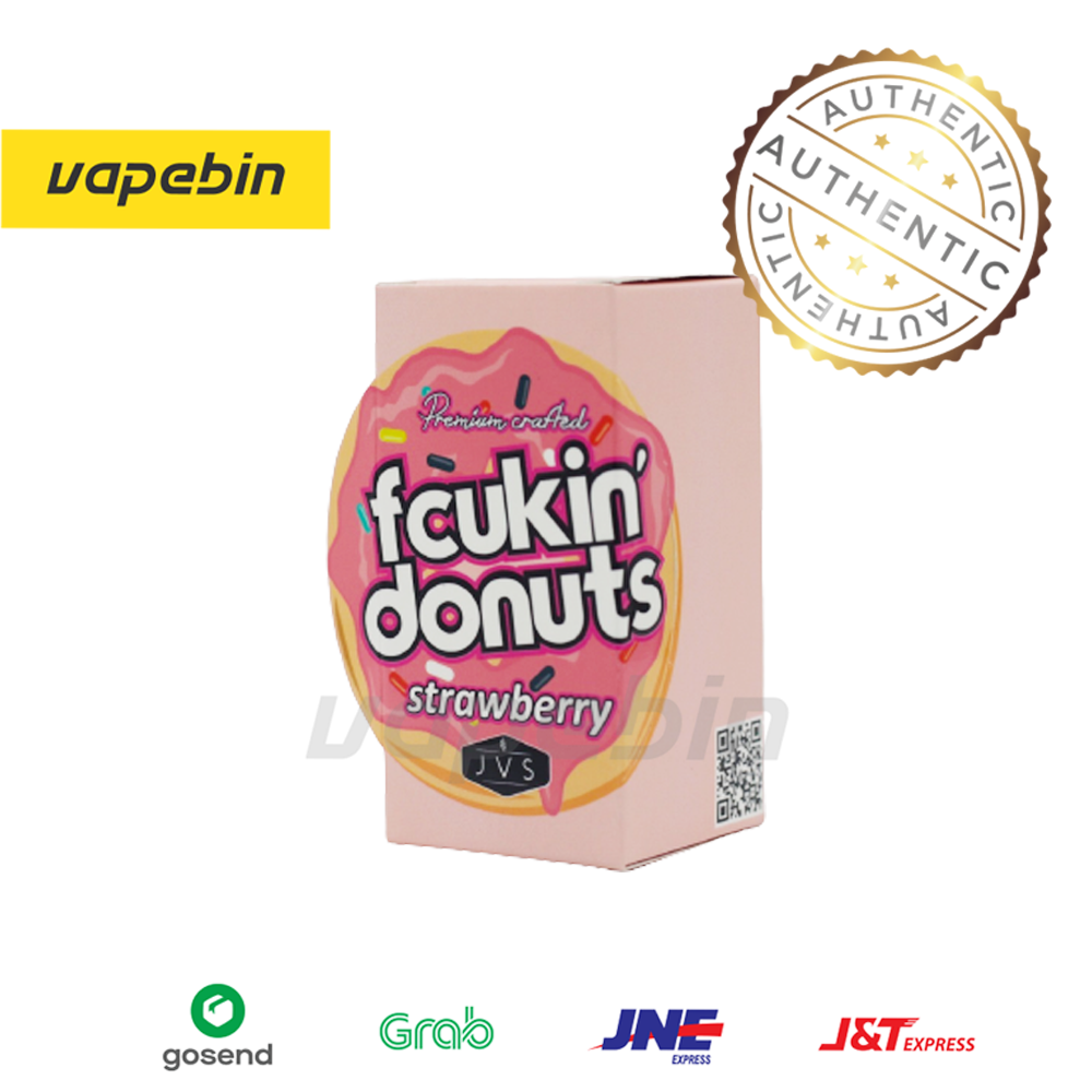 LIQUID FCUKIN DONUTS STRAWBERRY - FCUKIN DONUT STRAWBERRY - 60ML