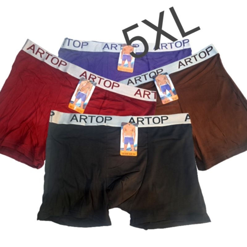 celana dalam pria boxer segi empaf artop katun lembut menyerap keringat