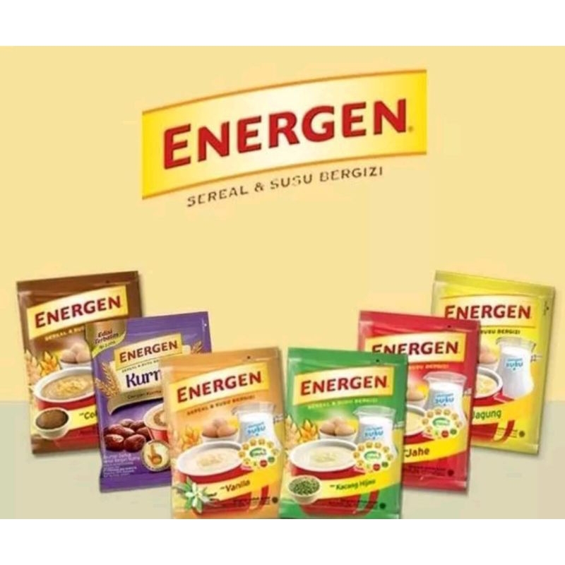 

Energen Sereal & Susu Renceng 10Sachet
