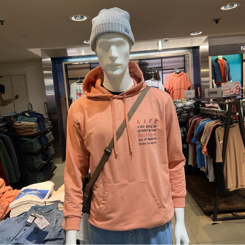 NEVADA Sweater Hoodie Pria S - XL
