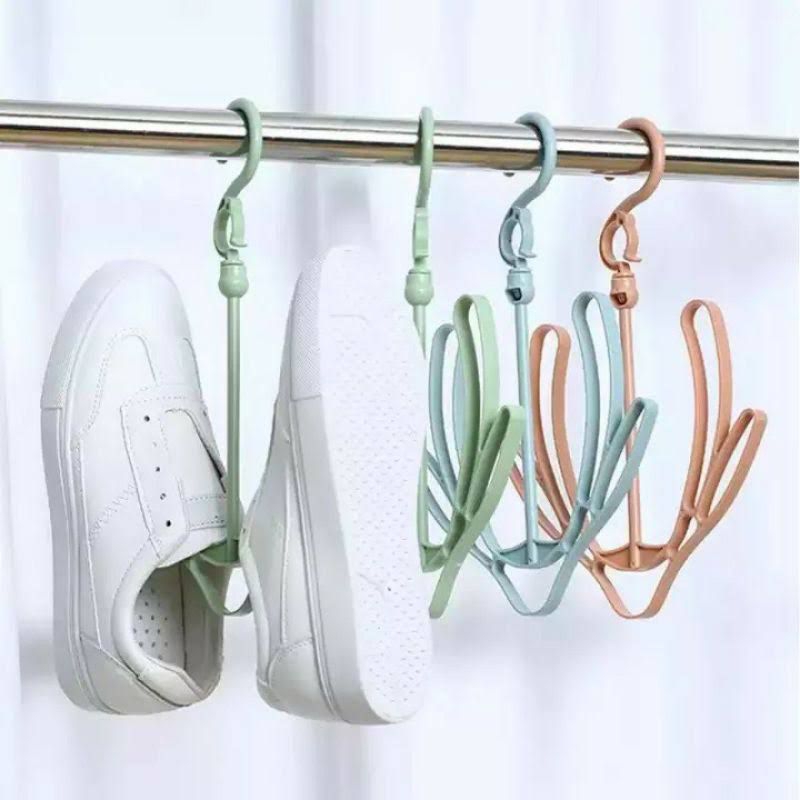 Gantungan Sepatu Shoe Hanger Jemuran Sepatu Gantuntan Sendal