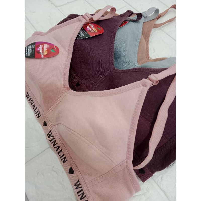 BRA WANITA DEWASA JUMBO SPORT BRA HP SUPER BAGUS (SPORT BRA)