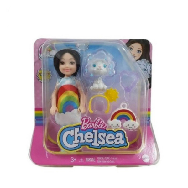 

Unik Boneka Barbie Club Chelsea Custome Burger Cake Rainbow Doll - Rainbow Diskon