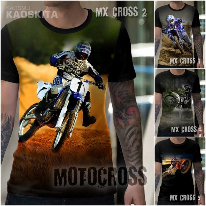 Kaos MOTOCROSS Trail MX CROSS Baju Gambar Trail Distro Kaos Dewasa Anak Tshirt Keren Premium