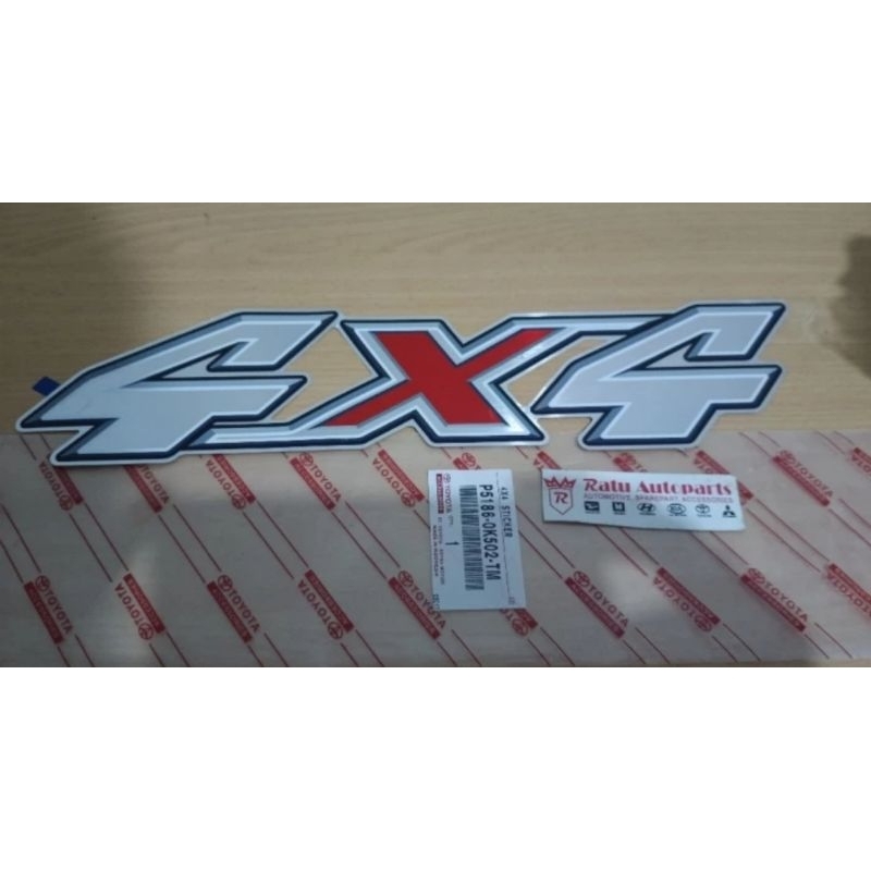 

Stiker 4x4 Toyota Hilux Original